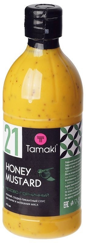 Tamaki — Соус Медово-горчичный 470 мл