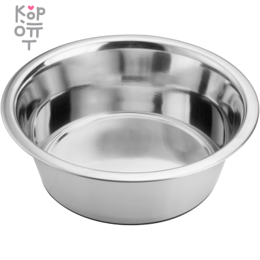 Миска Mr.Kranch из нержавеющей стали, нескользящее основание. — Корейские товары для всей семьи(КорОпт)