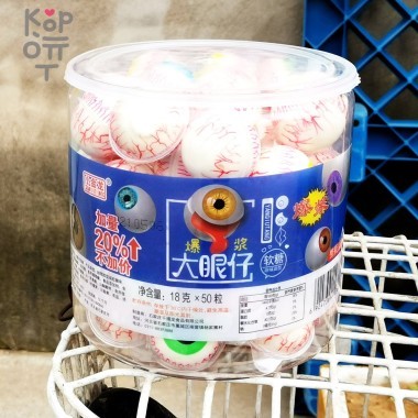 Мармелад жевательный глаза Xiao Jin Long, 900гр. — Корейские товары для всей семьи(КорОпт)