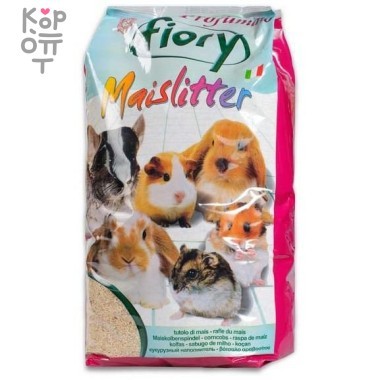 FIORY наполнитель кукурузный для грызунов Maislitter Profumato дикие ягоды 5 л &mdash; Корейские товары для всей семьи(КорОпт)