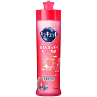 KAO CuCute Pink Grapefruit Fragrance - Средство для мытья посуды с ароматом Розового Грейпфрута.