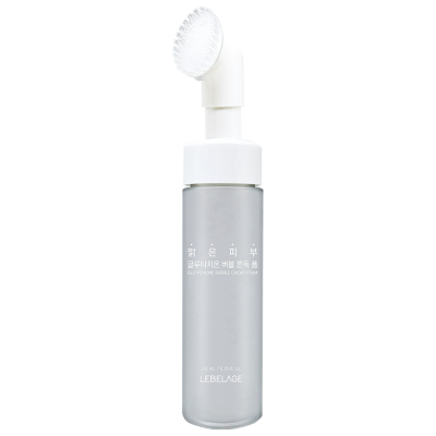 LEBELAGE Glutathione Bubble Chewy Foam — Пузырьковая пенка для умывания с глутатионом, 200 миллилитров
