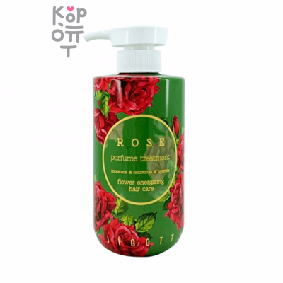 Jigott Rose Perfume Treatment - Парфюмированный бальзам для волос Роза 500мл.