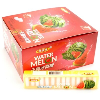 Конфеты Холодок Chaozhou без сахара со вкусом Арбуза