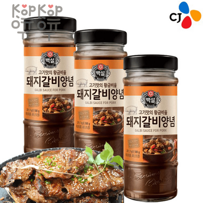 CJ Beksul Galbi Sauce for Pork — Соус барбекю для свиных ребрышек, 2,05 кг