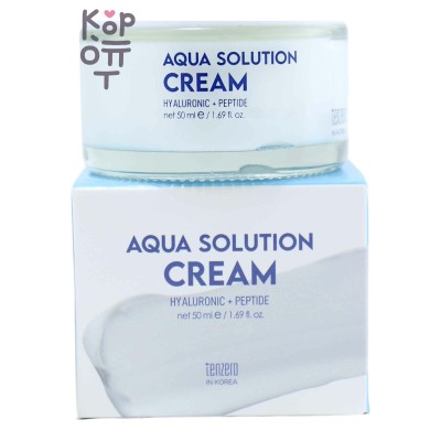 TENZERO AQUA SOLUTION CREAM - Крем для лица увлажняющий, 50 мл