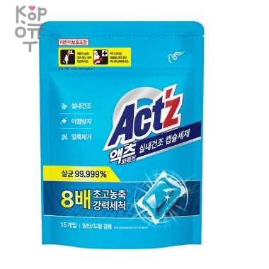 Pigeon Act’z - Концентрированный гель для стирки белья для машин с вертикальной и горизонтальной загрузкой (для сушки в помещении). — Корейские товары для всей семьи(КорОпт)