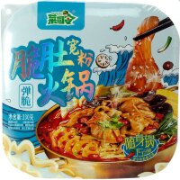 Саморазогревающаяся лапша Caisiling Food с пряным говяжим рубцом, 330гр.