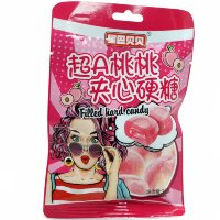 Кислые конфеты Tianxsin Filled Hard Candy с наполнением и взрывным вкусом Колы