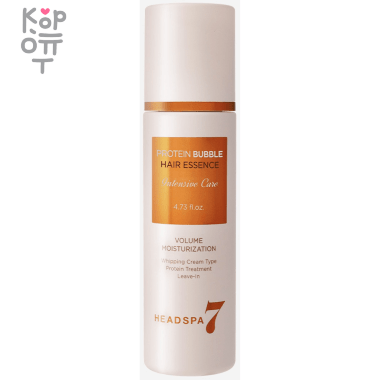 Headspa 7 Protein Bubble Hair Essence - Эссенция с Протеином для сияния и объема волос 140мл. — Корейские товары для всей семьи(КорОпт)