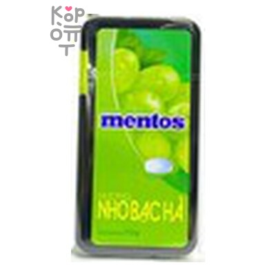 Mentos — Конфеты со вкусом винограда и мяты 17,5гр, шт
