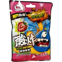 Конфеты Супер Кислые Boom Acid со вкусом Клубники