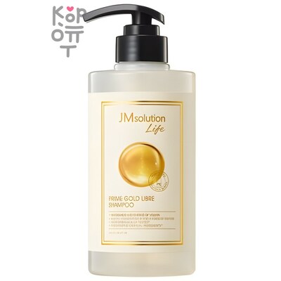 JMsolution Life Prime Gold Libre Shampoo - Шампунь для волос с экстрактом золота 500 мл