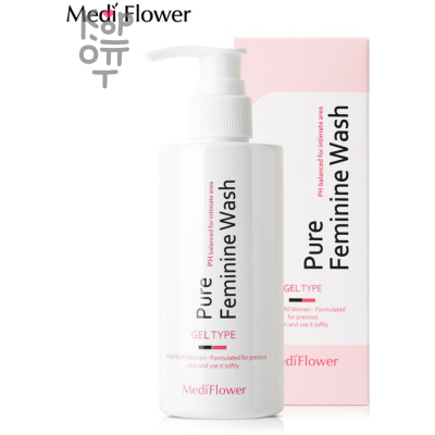 Medi Flower Pure Feminine Wash Feminine Cleanser - Женский гель для интимной гигиены с экстрактом Полыни 200мл.
