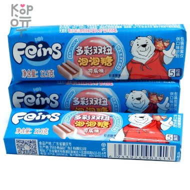 Жевательная резинка Feins &quot;Мишка&quot; Сэндвич со вкусом Колы — Корейские товары для всей семьи(КорОпт)