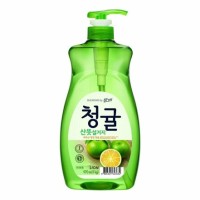 CJ LION Blending Fresh Green Tangerine - Средство для посуды, фруктов, овощей - Зелёный мандарин с Чеджу, 1 кг