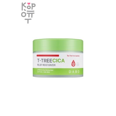 DABO T-TREECICA Relief Moisturizer — Крем, с экстрактом Центеллы, 50 г