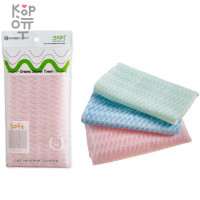 SUNG BO Мочалка для душа Dreams Shower Towel - №011 28см*90см средней жесткости, нейлон, полиэстер
