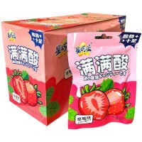 Кислая карамель Star Sour Candy - Кислота со вкусом Клубники