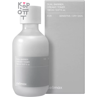 Celimax  Dual Barrier Creamy Toner - Барьерный кремовый тонер 150мл. 