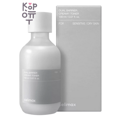 Celimax Dual Barrier Creamy Toner - Барьерный кремовый тонер