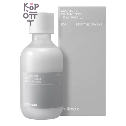 Celimax Dual Barrier Creamy Toner - Барьерный кремовый тонер