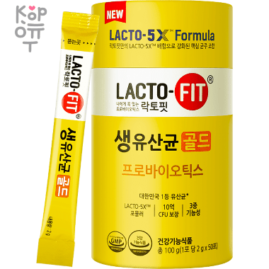 Lacto-Fit Gold Chong Kun Dang Probiotics - Пробиотики для кишечника — Корейские товары для всей семьи(КорОпт)