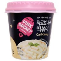 Pink Rocket topokki - Рисовые клецки (Розовая ракета топокки)