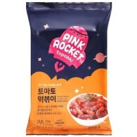 Pink Rocket topokki - Рисовые клецки (Розовая ракета топокки)