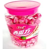 Жевательные конфеты Qilaiya Арбузный Кубик, 540гр.