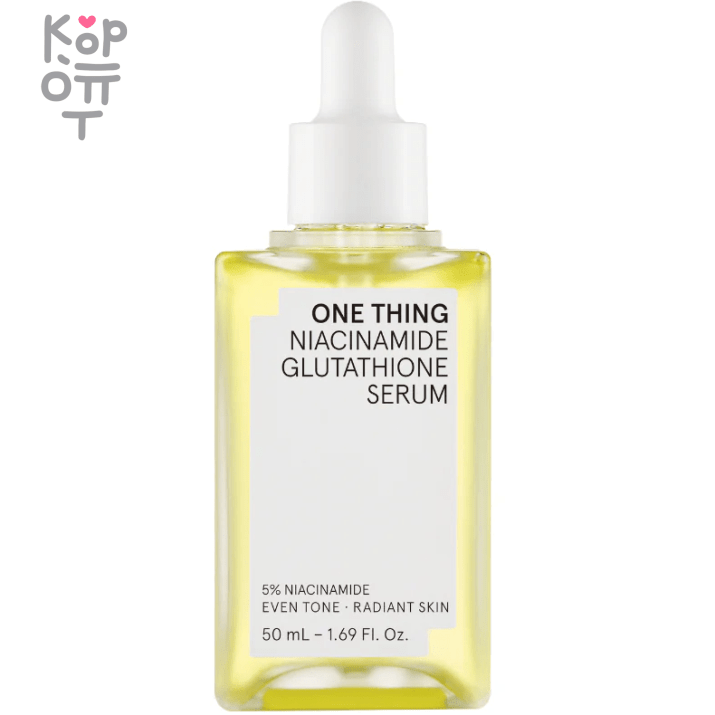 ONE THING  Niacinamide Blemish Serum - Осветляющая сыворотка для лица с Ниацинамидом 50мл.  Сыворотки и Ампулы ONE THING Niacinamide Blemish Serum — уходовое средство для регулярного использования; в товаре выделяется: цитрусовый аромат. В КорОпт можно подобрать свежие приходы азиатской косметики с хорошим остаточным сроком годности и собрать заявку по средствам регулярного ухода.