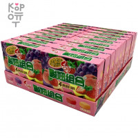 Мармелад жевательный SourGirls Четыре кислых вкуса(Клубника, Персик, Виноград, Маракуйя)