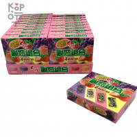 Мармелад жевательный SourGirls Четыре кислых вкуса(Клубника, Персик, Виноград, Маракуйя)