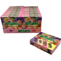 Мармелад жевательный SourGirls Четыре кислых вкуса(Клубника, Персик, Виноград, Маракуйя)