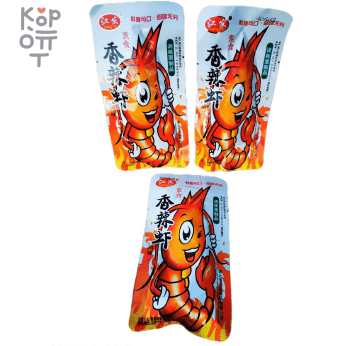 Снэк соевый Jiang Fa - Креветки вяленные, Огонечки, 20гр., купить с доставкой на дом фото 1 &mdash; Корейские товары для всей семьи(КорОпт)
