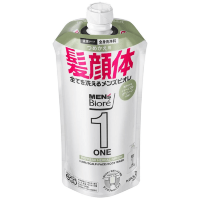KAO Men's Biore ONE all-in-one body Cleanser Herbal Green - Мужское универсальное очищающее средство для тела с освежающим травяным зеленым ароматом.