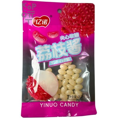 Мармелад Yinuo FruitCandy с джемом из Личи