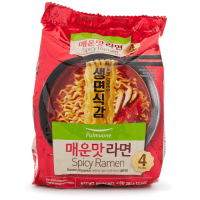 Pulmuone Spicy Ramen Лапша сублимированная, острая, 95,9 г