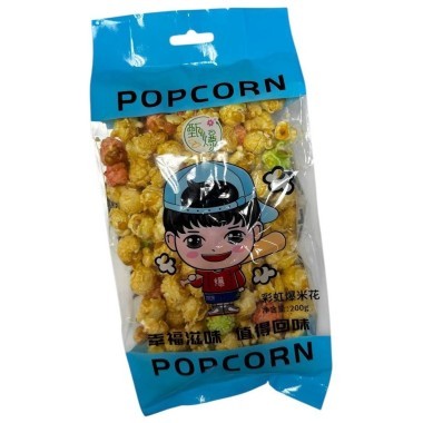 Попкорн BaoBaoPing сливочный, 200гр.  &mdash; Корейские товары для всей семьи(КорОпт)