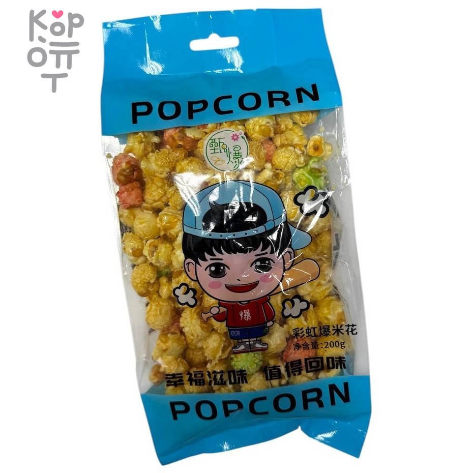 Попкорн BaoBaoPing сливочный, 200гр. , купить с доставкой на дом фото 1 &mdash; Корейские товары для всей семьи(КорОпт)