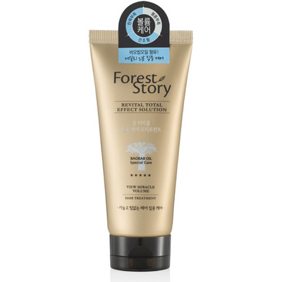 Forest Story View Miracle Volume Hair Treatment - Средство для ухода за волосами «Чудо-объем» с маслом баобаба, 200 мл