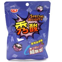 Кислая карамель YinYi Special Acidity Candy - с леденящим вкусом Винограда