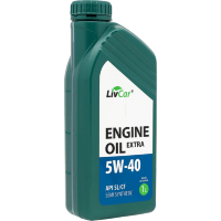 LIVCAR ENGINE OIL EXTRA 5W40 API SL/CF - Масло моторное полусинтетическое 