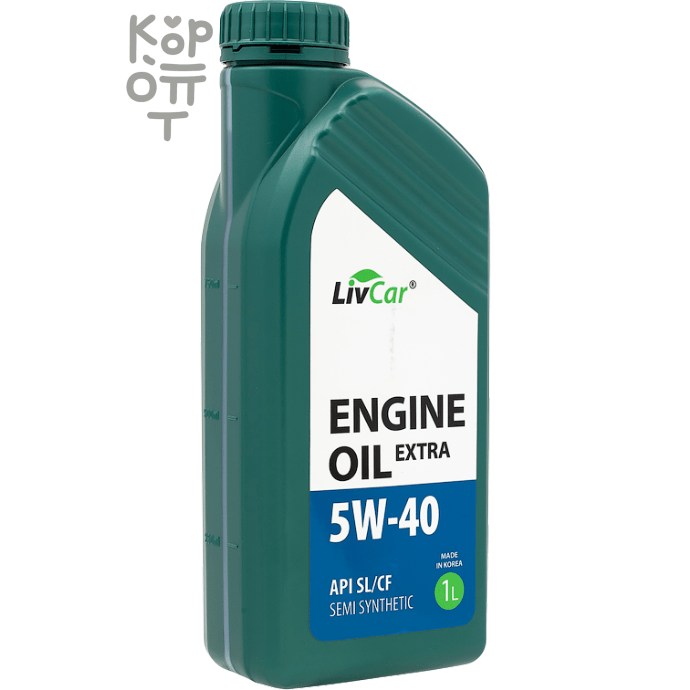 LIVCAR ENGINE OIL EXTRA 5W40 API SL/CF - Масло моторное полусинтетическое 