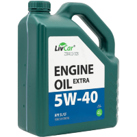 LIVCAR ENGINE OIL EXTRA 5W40 API SL/CF - Масло моторное полусинтетическое 
