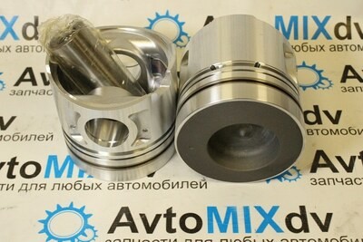 Поршни двигателя FE6T ALFIN 44261A 12011-Z5768 / 12011-96507 d-59мм 3/2/4 конус анодированная коронка (к-т 6шт) IZUMI Red