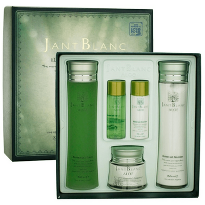 JANT BLANC Aloe Skin Care 3 Set - Набор для ухода за лицом с экстрактом Алоэ