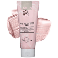 Grace Day Pink Clay Anti-Trouble Facial Foam - Пенка для умывания с розовой глиной 180мл.