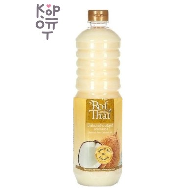 ROI THAI — Refined Coconut Oil — Кокосовое масло рафинированное, 1 л