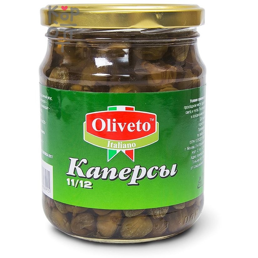 Каперсы в уксусе, Oliveto.